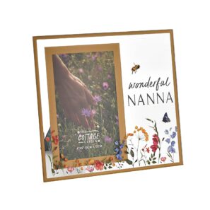 Nanna The Cottage Garden Glass Frame 4 x 6
