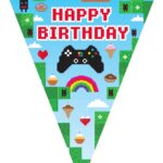 Party Bunting Blox Game Birthday Holographic