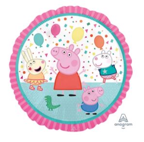 Peppa Pig Round Foil Balloon