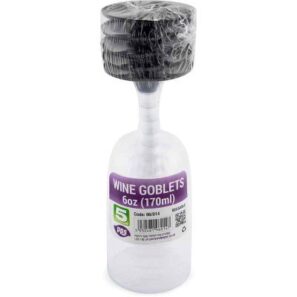 Plastic Wine Goblets