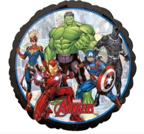 Round Avengers Foil Balloon