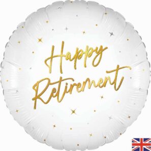 SPARKLE WHITE HAPPY RETIREMENT