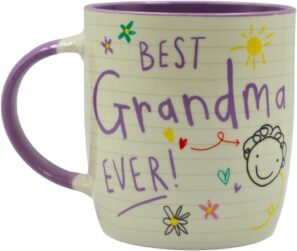 Scribbles Ceramic Coffee Cup - Grandma