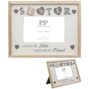 Sentiments Frame Sister 25cm