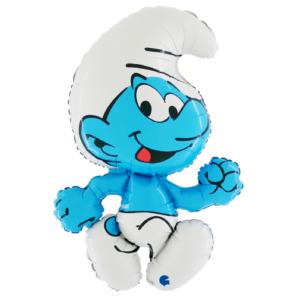 Smurf Villager Foil Balloon