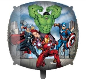 Square Avengers Foil Balloon