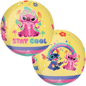 Stitch Yellow Orbz Balloon
