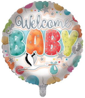 Welcome Baby Foil Balloon