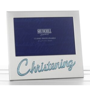 Word Christening Frame 6x4 Boy