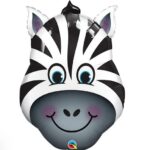 Zebra Head Shape Balloon